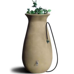 65-Gallon Rain Barrel Rain Water Collection and Storage System