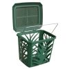 Green Kitchen Composting Bucket with Side Air-Flow Vents