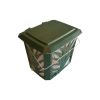 Green Kitchen Composting Bucket with Side Air-Flow Vents