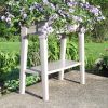 Elevated Planter Box in Desert Clay color Resin - Made in USA