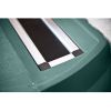 50-Gallon Oak Wood Style Rain Barrel in Green Plastic