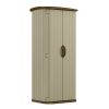 Durable Double Wall Resin Outdoor Garden Tool Storage Shed - Made in USA